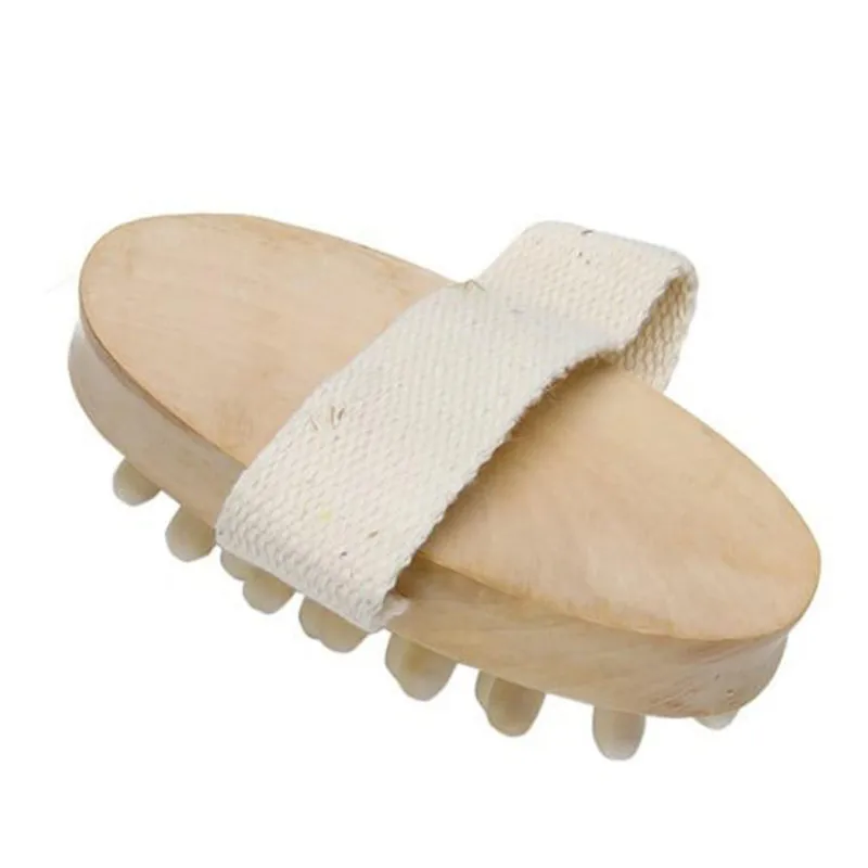 НОВАЯ щетка с деревянной ручкой из Кабановой щетины натуральный деревянный