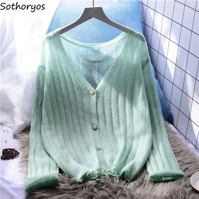 

Кардиганы женские однотонное однобортное пальто Модные солнцезащитные очки в стиле ретро с фея с v-образной горловиной, свободного покроя, ...