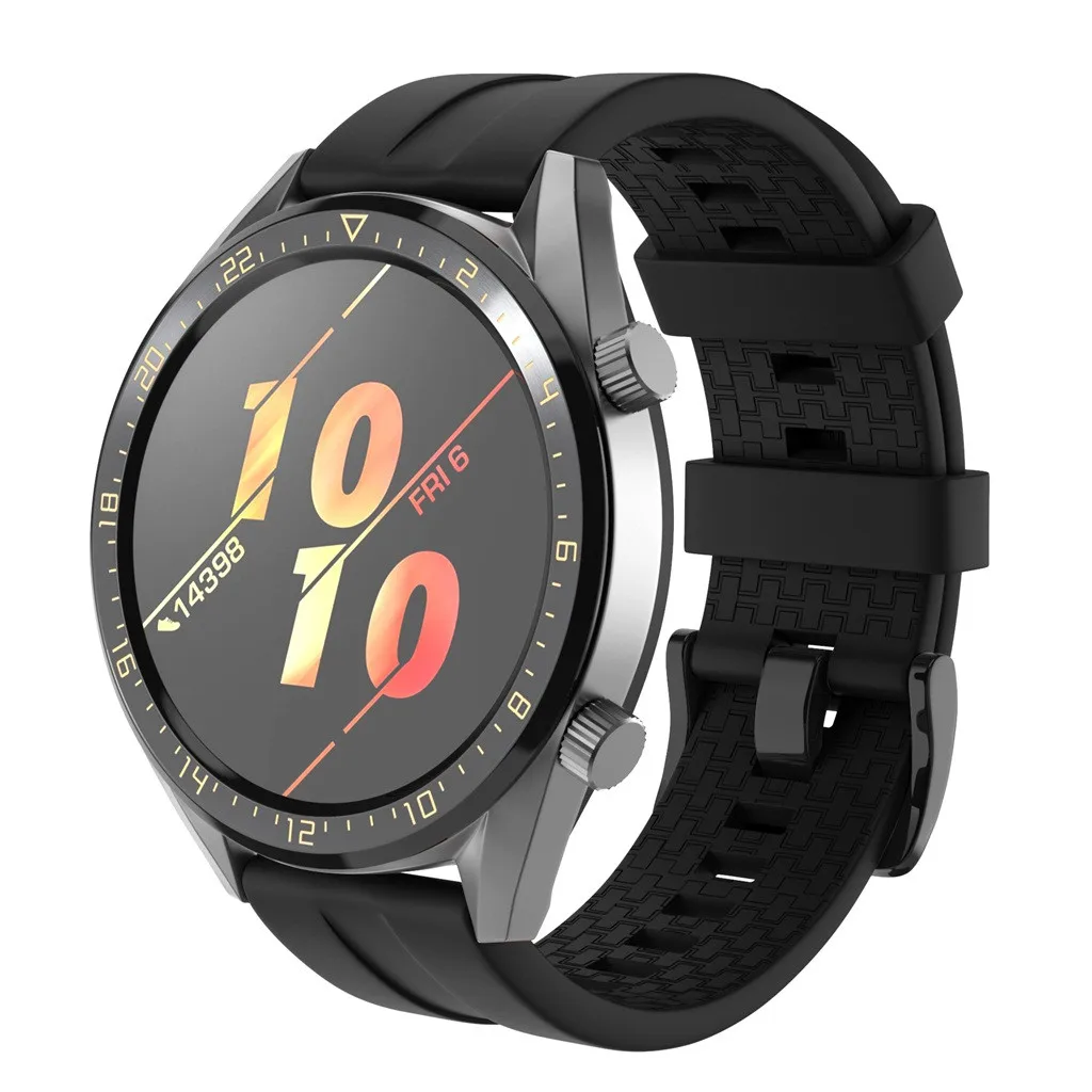 Ouhaobin 22 мм силиконовый ремешок для huawei Watch GT активный ремешок для huawei Honor Magic Смарт-часы браслет 528#2