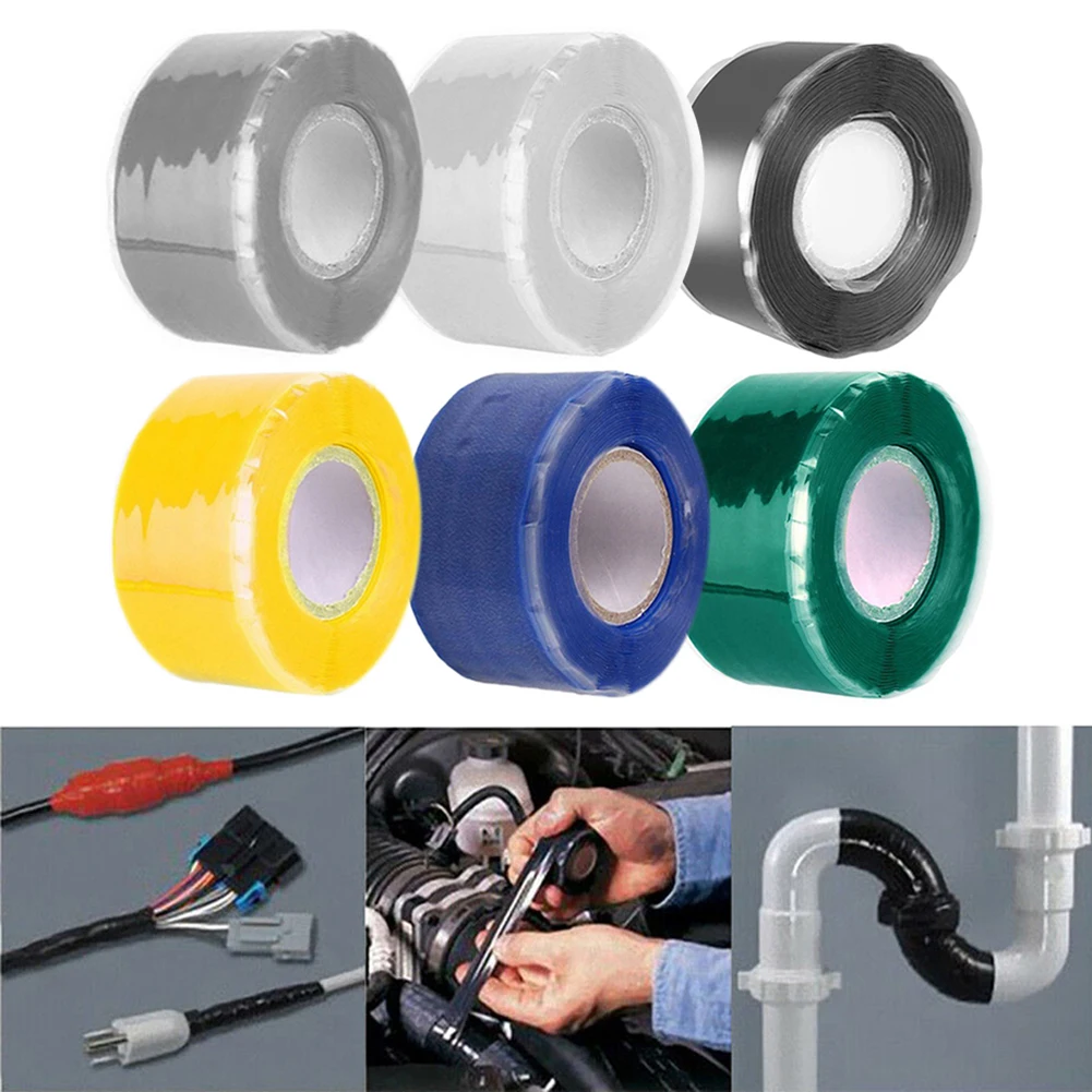 

1.5m Super Strong Waterproof Tape Strong Adhesive Tape Hose Bonding Insulation Tape Performance Self Fix Tape For Emergency Pipe