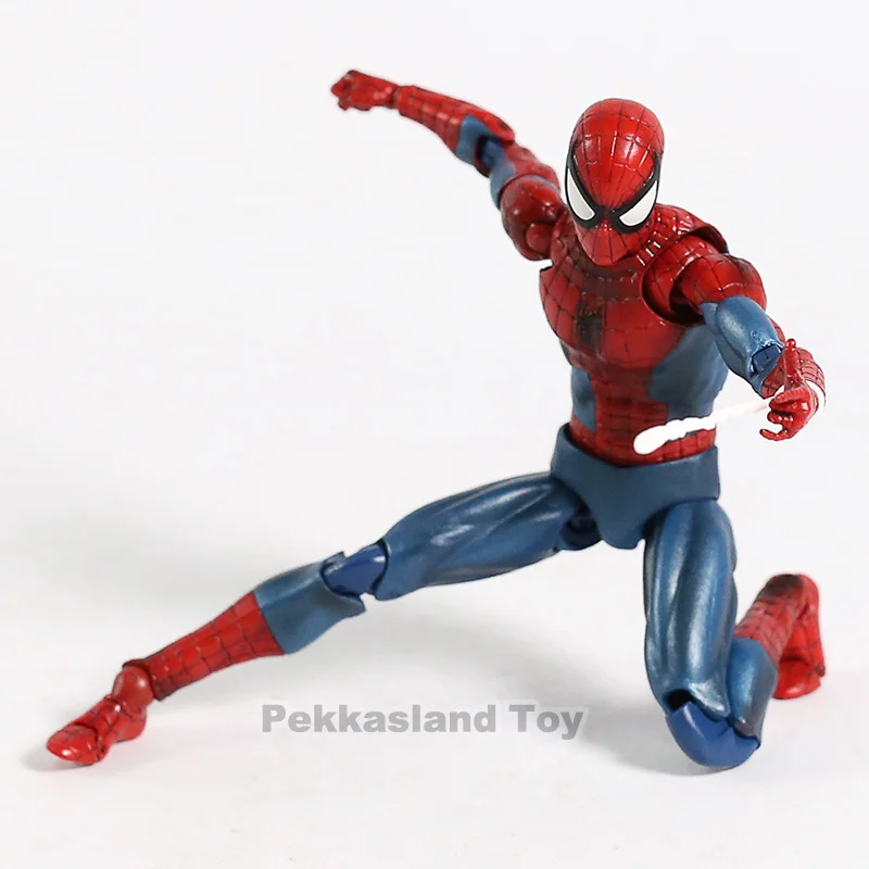 The Amazing Spider Man Spiderman MAFEX No.075 ПВХ фигурка Коллекционная модель игрушки|Игровые