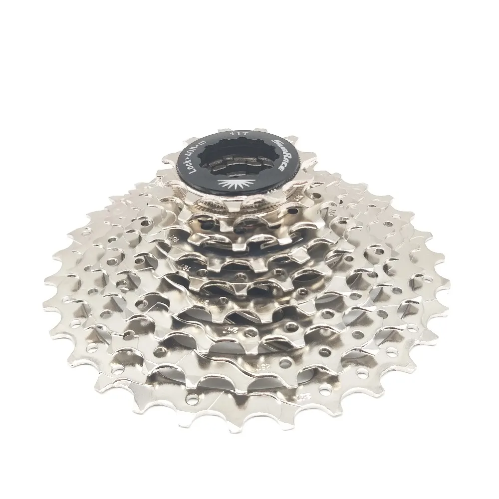 Sunracing 9 speed 11-32T 11-36T 11-40T mtb велосипед кассета 9s 32t 36t 40t горный велосипед свободного хода для shimano 9s 9v systerm