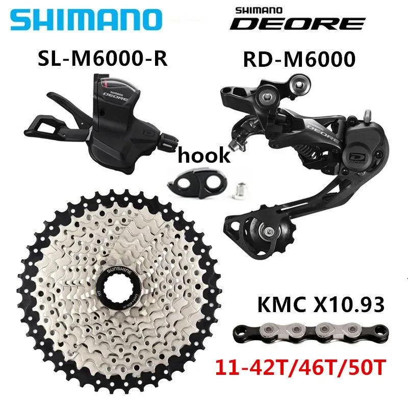 SHIMAN0 DEORE SL-M6000 горный велосипед 30-скорость RD-M6000 блокировки после того как солнце 10