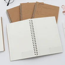 Еженедельные наклейки для дневника Caderno журнал для этюдов Cuadernos Y Libretas ноутбук школьные тетради Zeszyt Cahier бумага