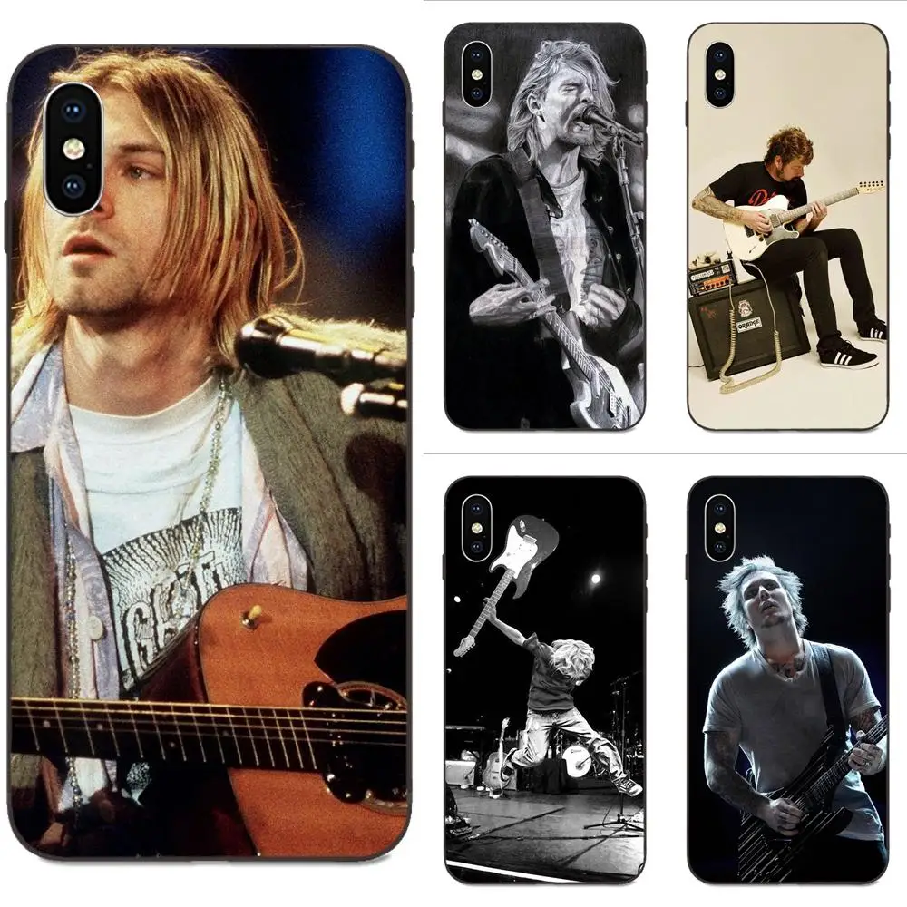 Для Huawei Honor 5A 6A 6C 7A 7C 7X8 8A 8C 8X9 9X10 10i 20 Lite рro glshst Nirvana певица Kurt Cobain