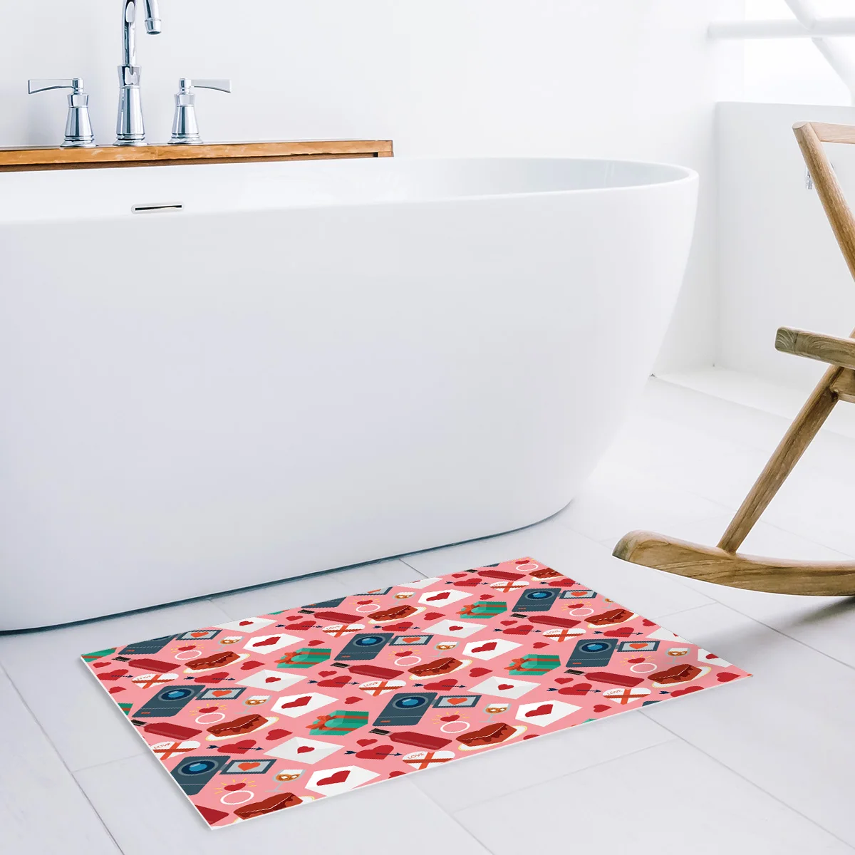 Элементы ко Дню Святого Валентина аксессуары для ванной комнаты набор грязи