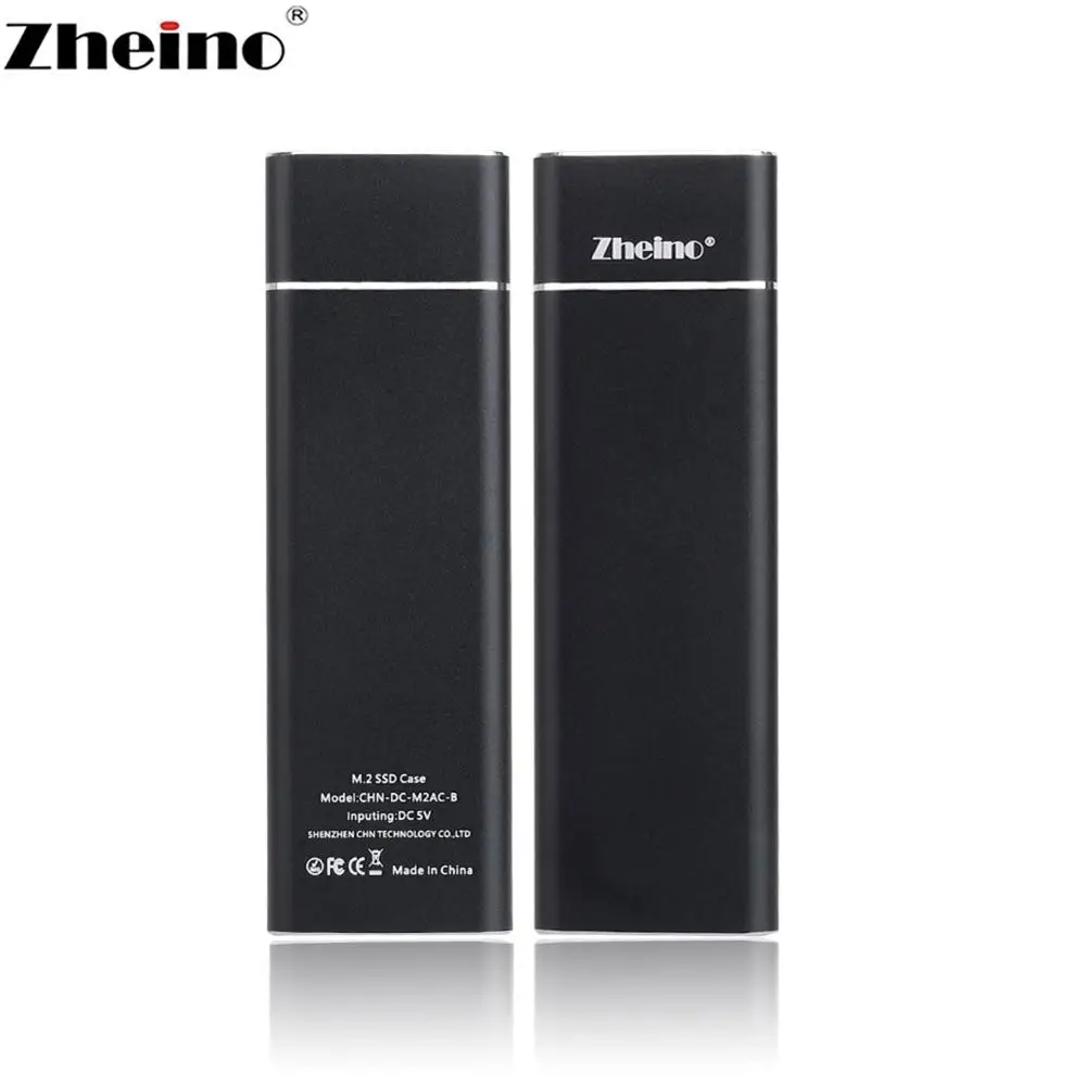 Zheino USB 3,1 для M.2 SSD портативный жесткий диск с OTG для M.2 SATA 2242/2260/2280