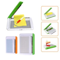 multifunctional paper trimmer guillotine knife craft paper cutter for diy scrapbooking card making tool with storage function