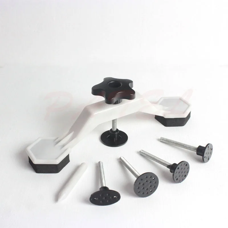 

Universal Car Dent Repair Body Damage Fix Tool Pulling Bridge Puller Dent Removal Glue Tabs Hand Repair Tools Kit Removal Kits
