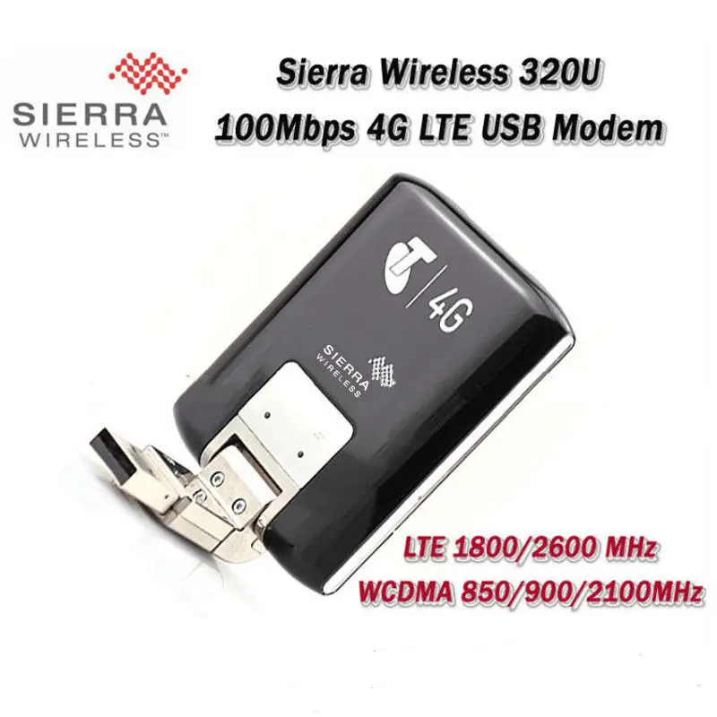 Unlocked Sierra AirCard 320U USB 4G LTE 100Mbps Wireless Modem Moblie Router |
