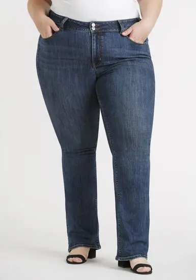 

Women low waist dark color button fly elastic jeans pencil trousers custom logo print on product and package from 1pc dropship