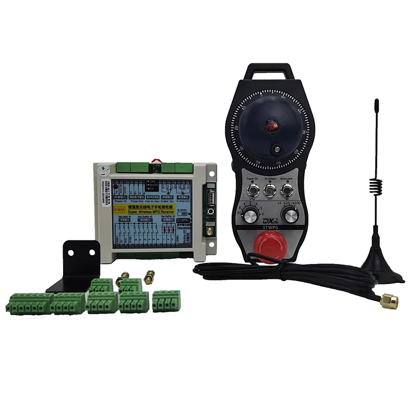 6-осевой электронный маховик с цифровым управлением для аварийной остановки