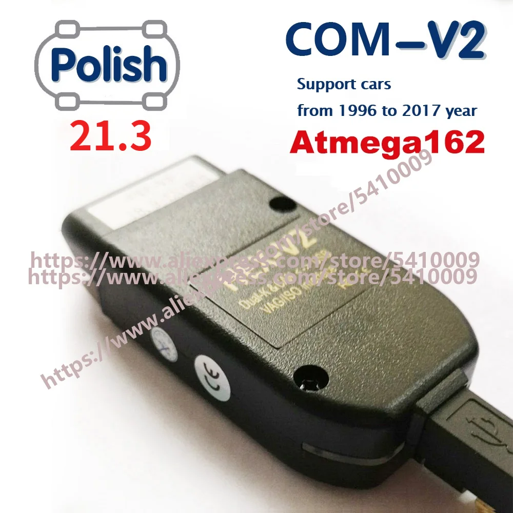 2020 WESHEU VCDS V2 интерфейс VA COM 20.4.2 Super 20 4 для VW AUDI Skoda Seat VAG 12 Польский Английский Atmega162 |