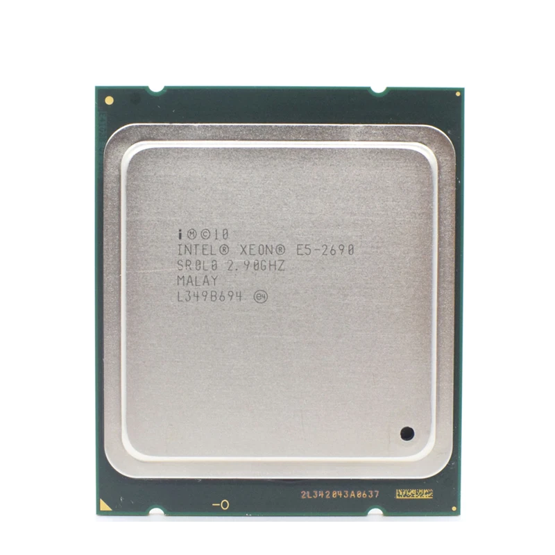 Ксеон восьми ядерный E5 2690 2 9 ГГц 8.0GT/s 20 МБ LGA2011 процессор Процессор 100% нормальной