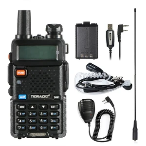 Walkie Talkie рации TD UV5R радиостанции VHF UHF 136-174MHz и 400-520MHz рация портативная uv5r рации для охоты