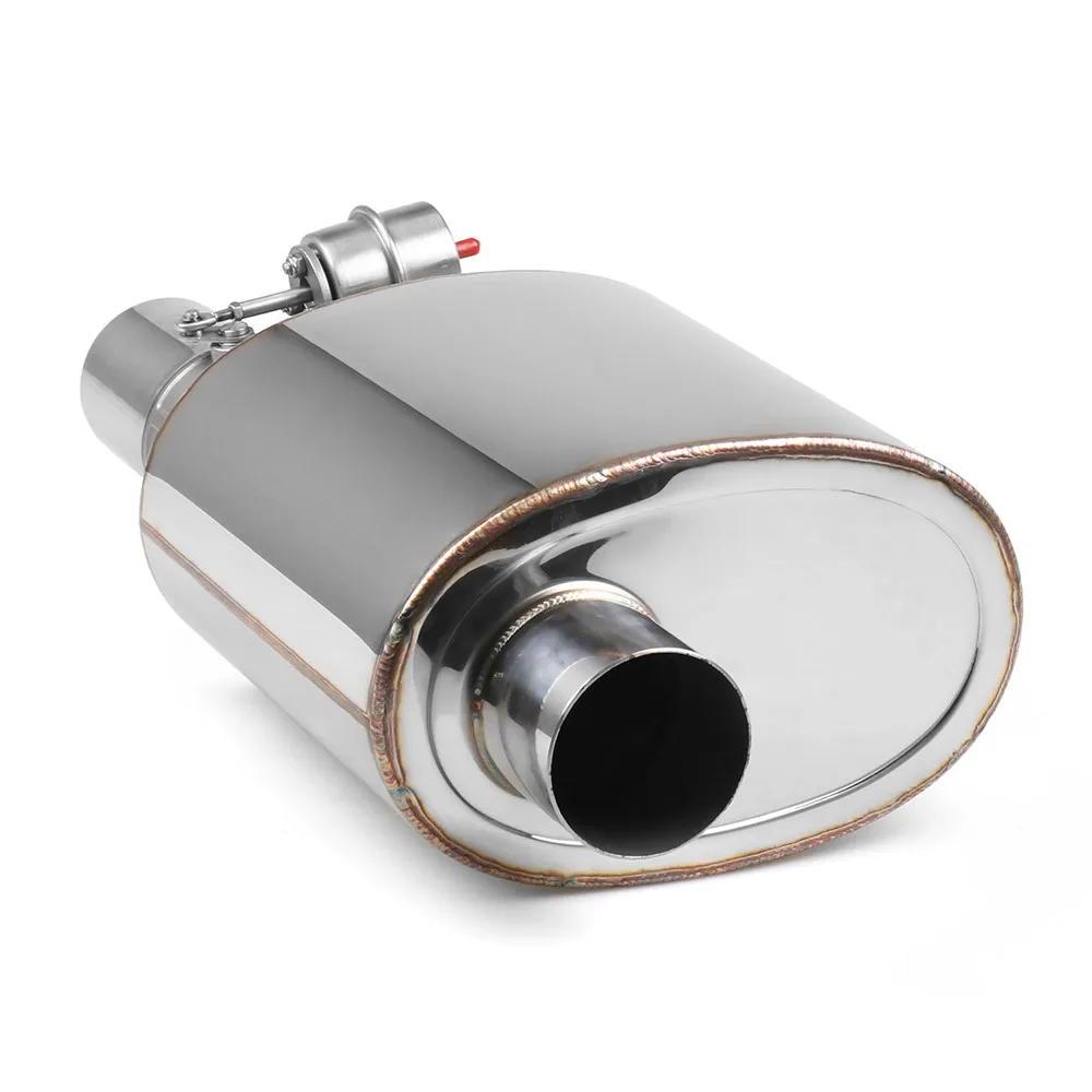 Глушитель выхлопной трубы с клапаном сброса нержавеющей стали Электрический