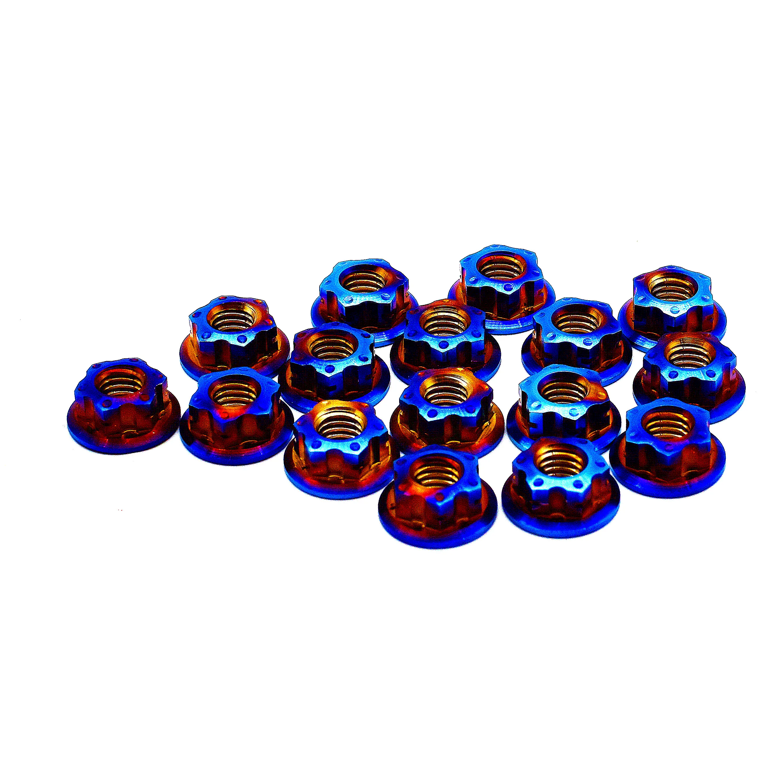 Титановая Торцевая гайка Torx для мотоцикла M6 M8 M10 M12 M14 XP1.25 P1.5 мм осевая титановые