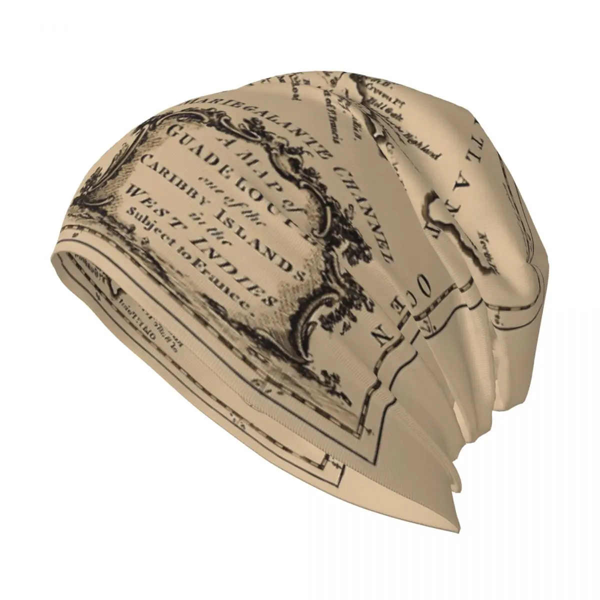 

Шляпка унисекс в стиле хип-хоп, с картой Гваделупы, 1759 кепок, Повседневная вязаная шапка с графическим принтом, R276