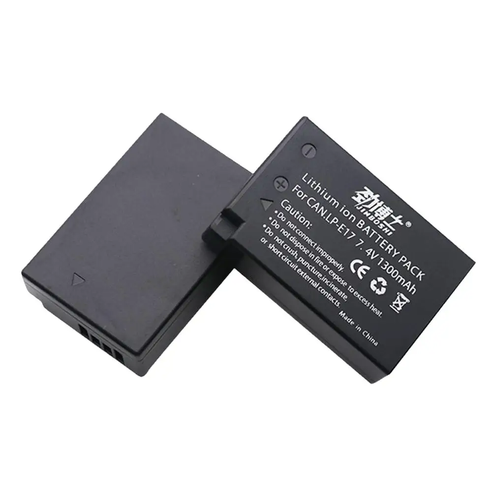 2 шт./лот LP-E17 LP E17 камера литиево-ионная Батарея+ ЖК-дисплей USB Зарядное устройство для цифровой однообъективной зеркальной камеры Canon EOS M3 M6 200D 750D 800D 8000D 760D T6i T6s поцелуй X8i