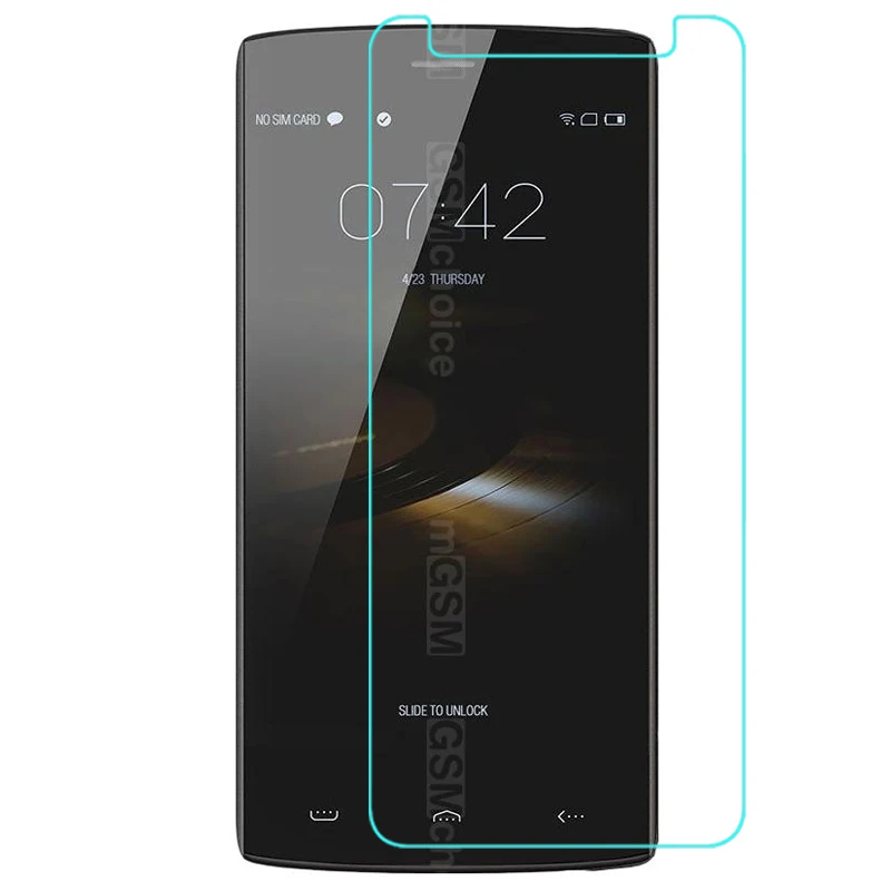 Закаленное стекло 9H 2.5D для Homtom HT7 PRO Премиум Защитная пленка экрана зеркальная