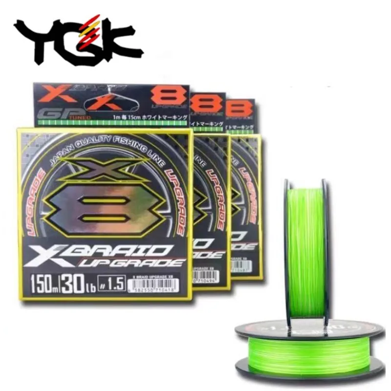 YGK 2020 New Arrival G-SOUL X8 Upgrade Braid Fishing Line Super Strong 8 Strands Multifilament PE line 150M 200M Japan 22LB 60LB