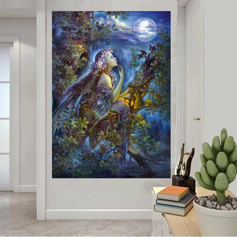 

DIY 5D Diamond Painting People Series Kit Lovely Full Drill Square Embroidery Mosaic Art Picture Of Rhinestones Home Decor Gifts