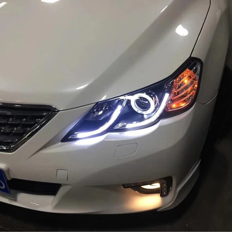 Светодиодный светильник для Toyota Reiz/Mark X 2010 2011 2012 2013 Би ксеноновый объектив
