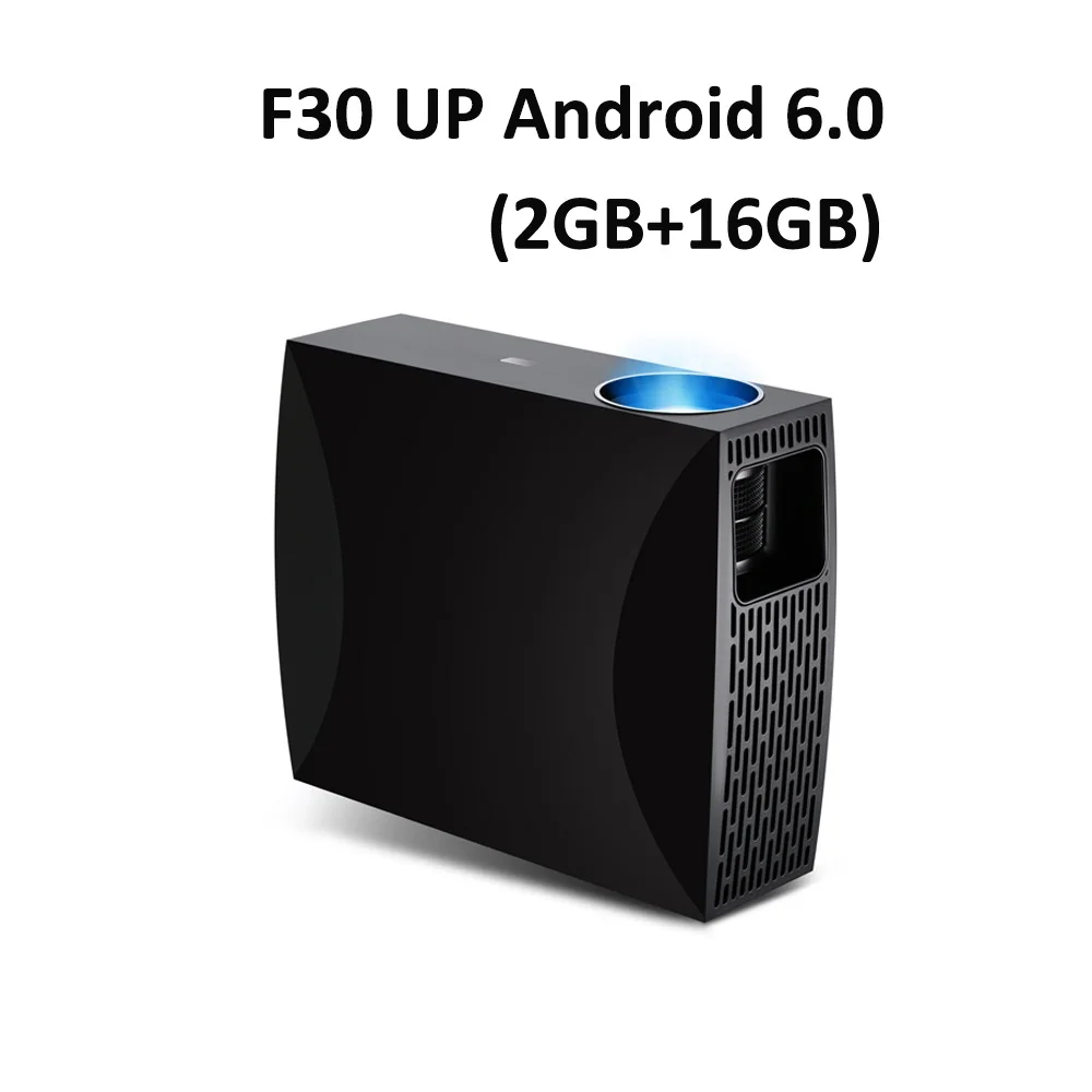 F30 Android Version F30up 1080p Full HD проектор Android6.0 wifi Buletooth4.0 HDMI USB PC светодиодный проектор для домашнего кинотеатра 5500 люмен 3D мини-проектор - Цвет: F30 Android Version