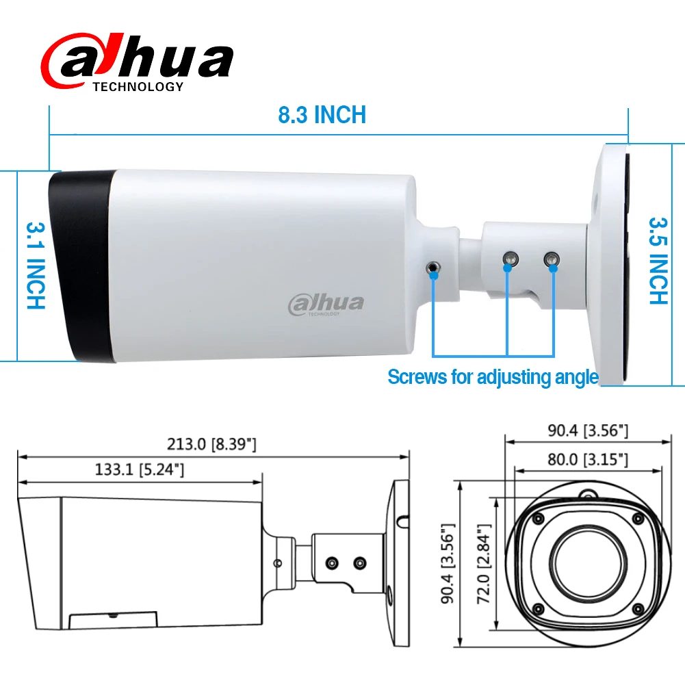 Dahua IPC-HFW4431R-Z 4 МП камера ночного видения 60 м IR 2,7~ 12 мм VF объектив зум Автофокус 80 м IR Bullet H.265 POE IP камера видеонаблюдения