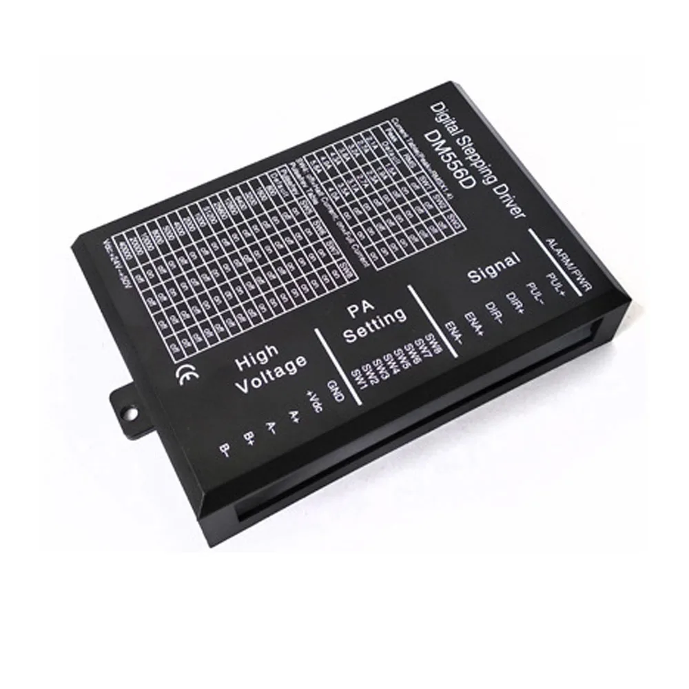 Двухфазный шаговый двигатель DM556D драйвер максимальное напряжение драйвера 200 А
