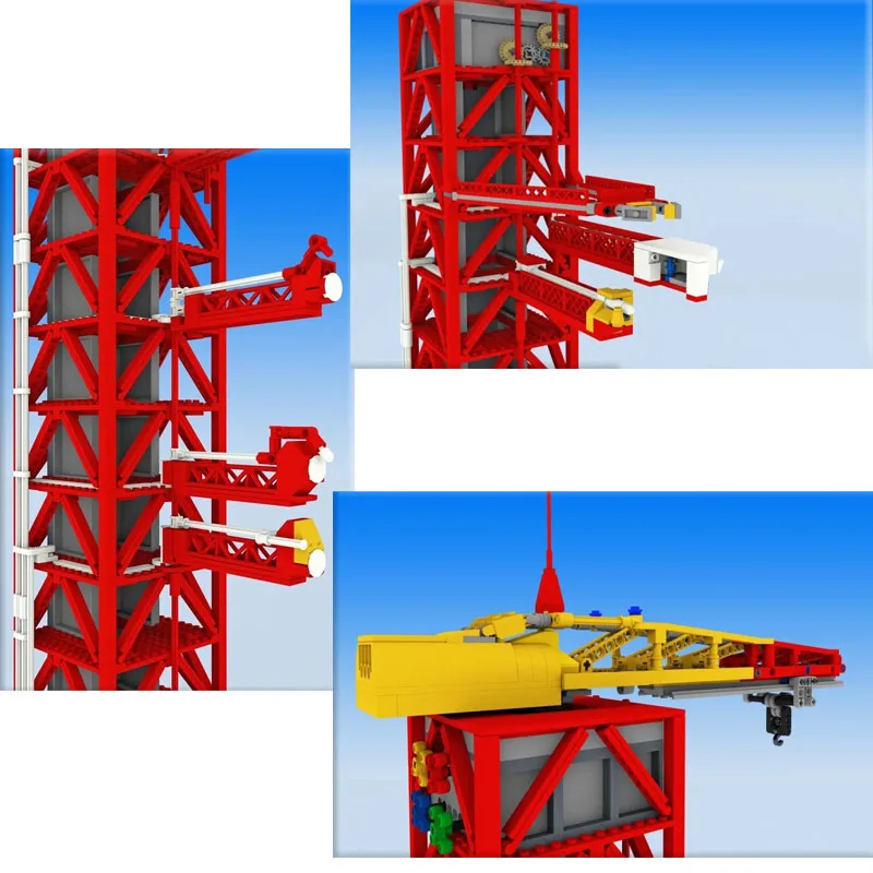 

3561 PCS M10003 MOC J79002 60003 60004 Apollo Saturn V Launch Umbilical Tower Building Bricks Educational Toy Gifts Kids