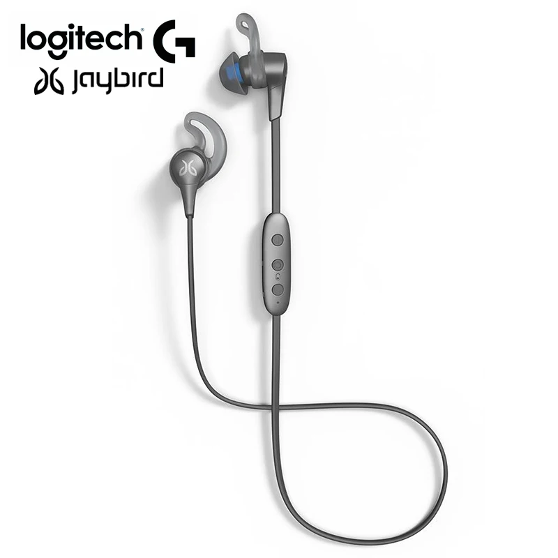 Оригинальные Беспроводные спортивные наушники logitech Jaybird X4 с bluetooth, IPX7 bt4.1с микрофоном, беспроводные наушники для музыки и звонков
