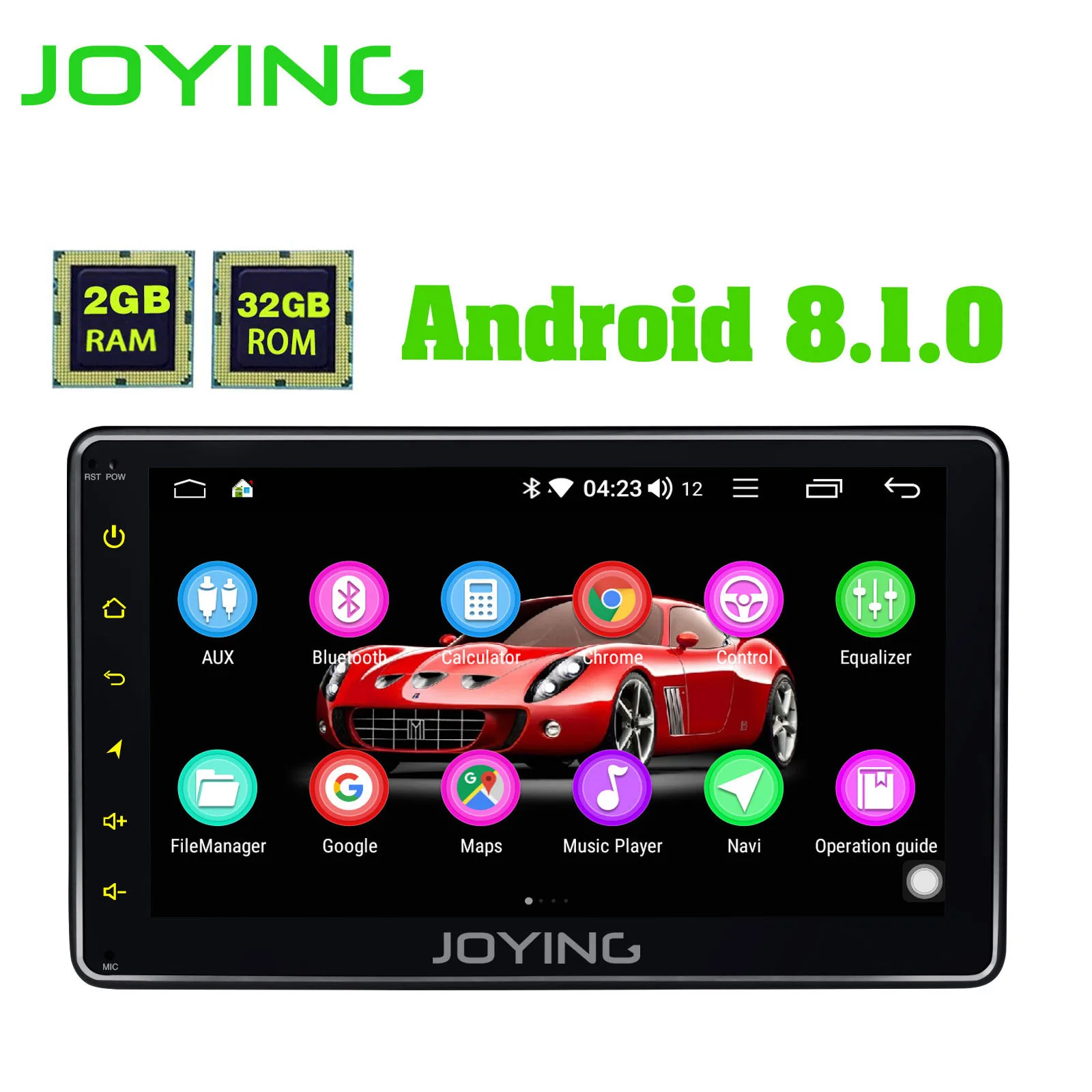 Радуясь 32 Гб ROM7 "1din gps Автомагнитола ANDROID 8 1 HD магнитофон автомобильный