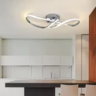 Потолочный светильник NEO Gleam, современные светодиодные потолочные лампы с золотымхромированным покрытием для фойе, спальни, коридора, гостиной, AC90-260V