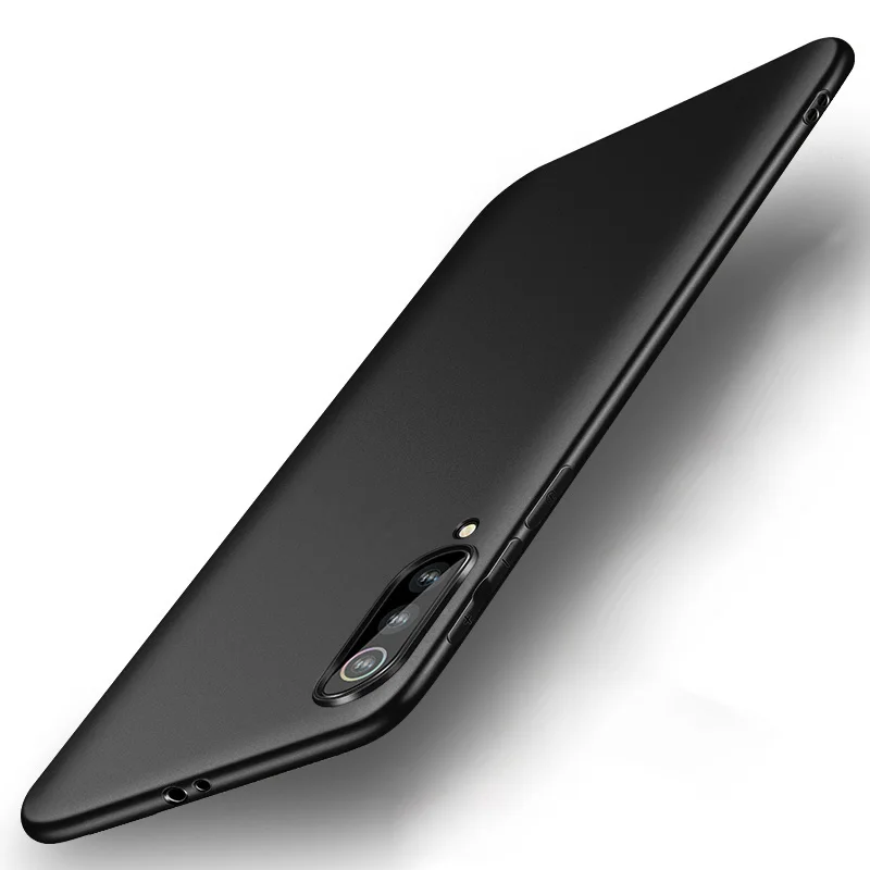 Мягкий черный чехол из ТПУ для samsung Galaxy S10 Примечание 10 Pro+ S8 S9 S7 A70 A60 A50 A40 A30 A20e A10 M20 ультра тонкий роскошный кожаный гладкий Чехол