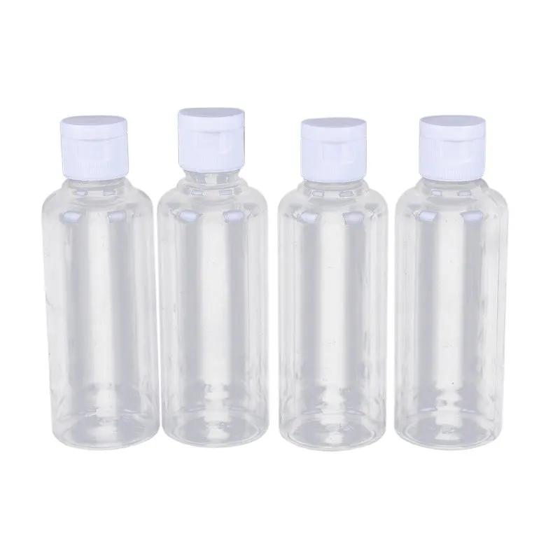 DIDIHOU 1PC Girls Makeup Organizer Travel Portable Clear Transparent Cosmetic Bottle Packing Storage Box Plastic Bottles | Дом и сад