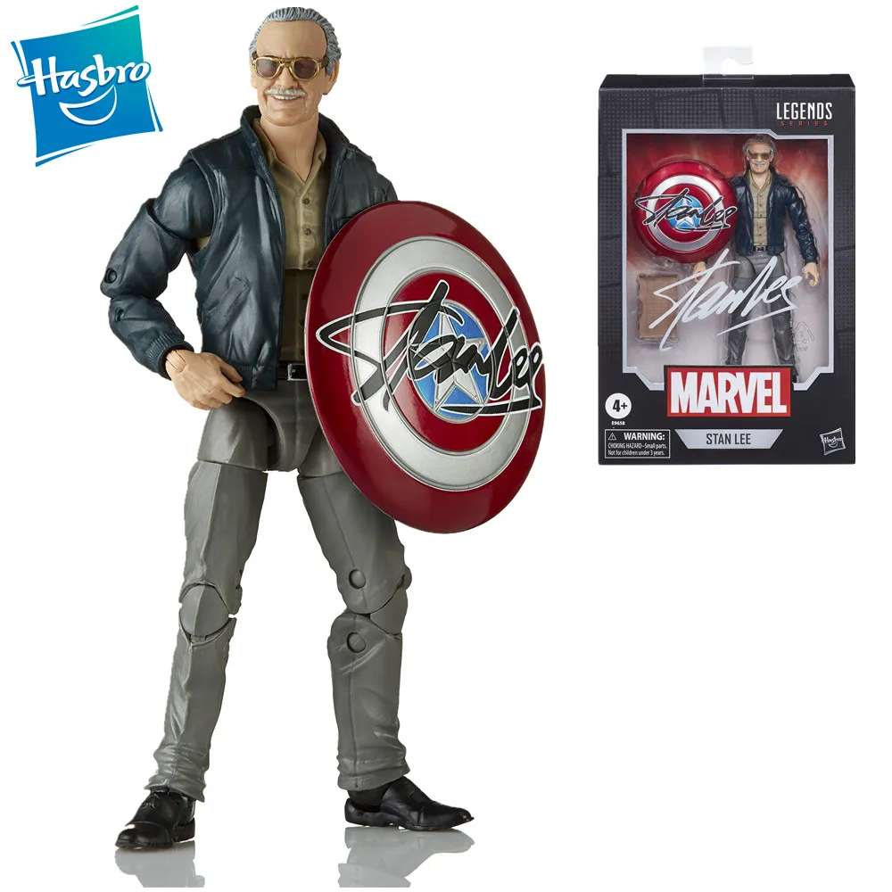 

15cm Hasbro Marvel Legends Series 6 Collectible Action Figure Model Marvels The Avengers Cameo Stan Lee Includes 2 Accessories