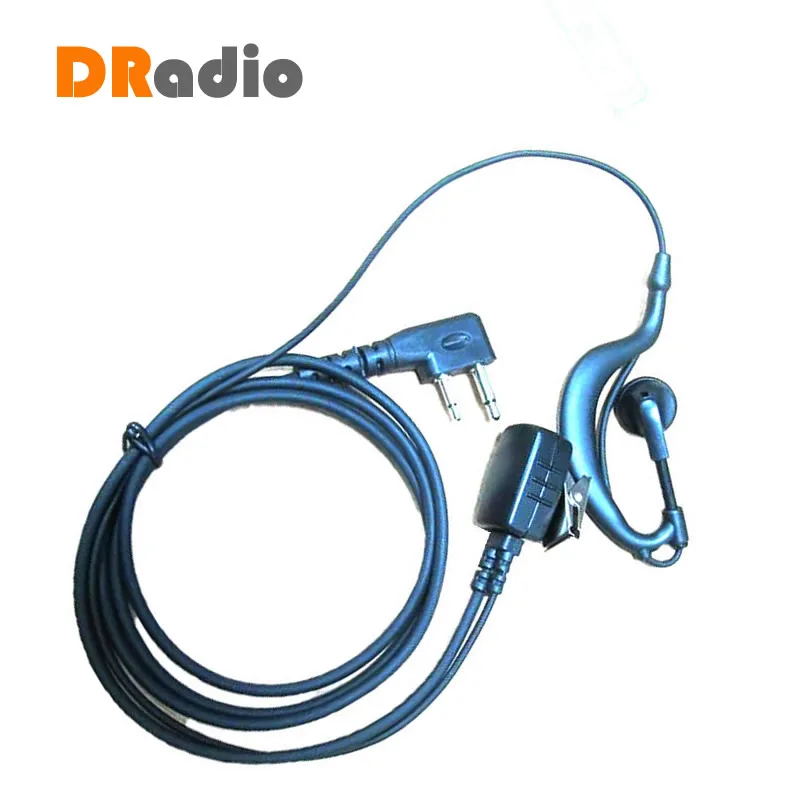 Наушники DRadio D Shape 2 PIN для ICOM V8 F21 F11 V82 V85 F26|Запчасти и аксессуары раций| |