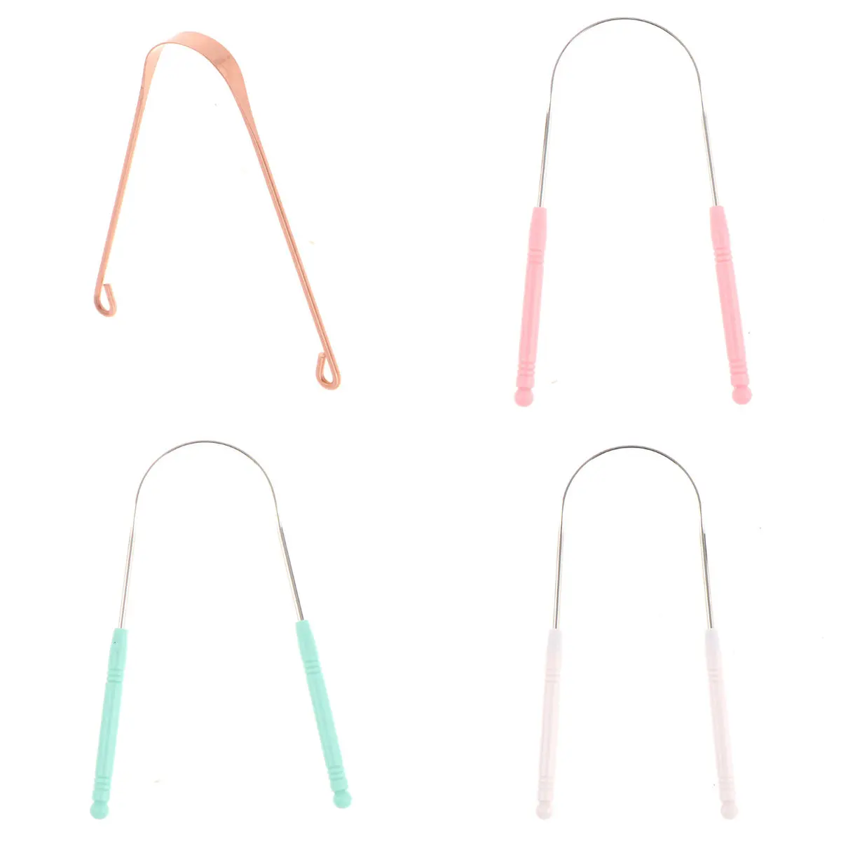 

Tongue Scraper Oral Tongue Cleaner Brush Fresh Breath Cleaning Tongue Toothbrush Oral Hygiene Care Tools