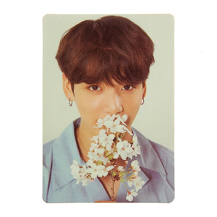 Kpop Bangtan мальчики плакат Фотокарта фото рамка открытки | Украшения и аксессуары