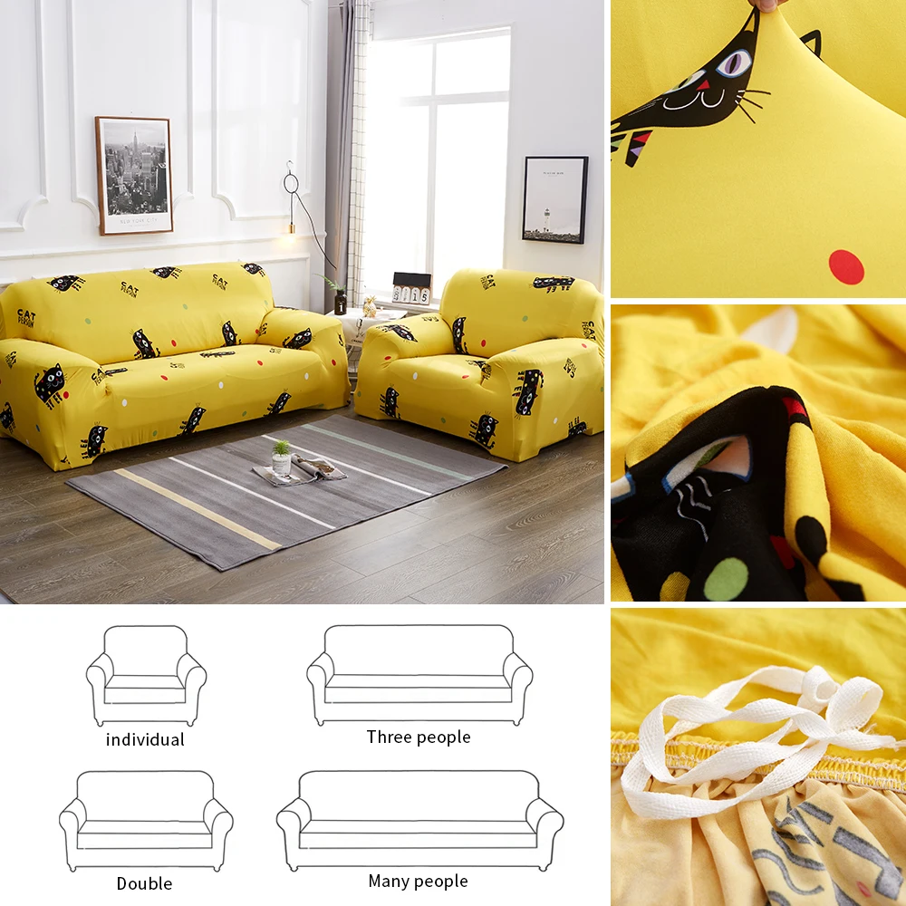 В форме буквы L покрывало на кресло диван в гостиной крышка эластичные Чехлы