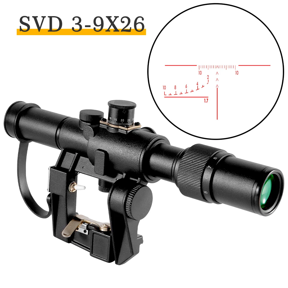 Оптический прицел Svd 3-9X26 AK Тактический ричше ричткикер язычок верлихте