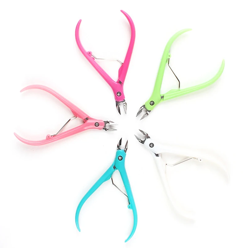 

ABS Handle Nail Clippers Toenail Cutters Nail Art Cuticle Nipper Clipper