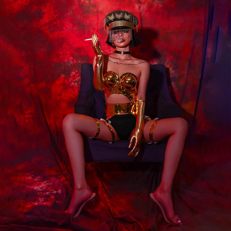 

New Women Gogo Halloween Sexy Party High Performance Clothes Bar DS Show Suit