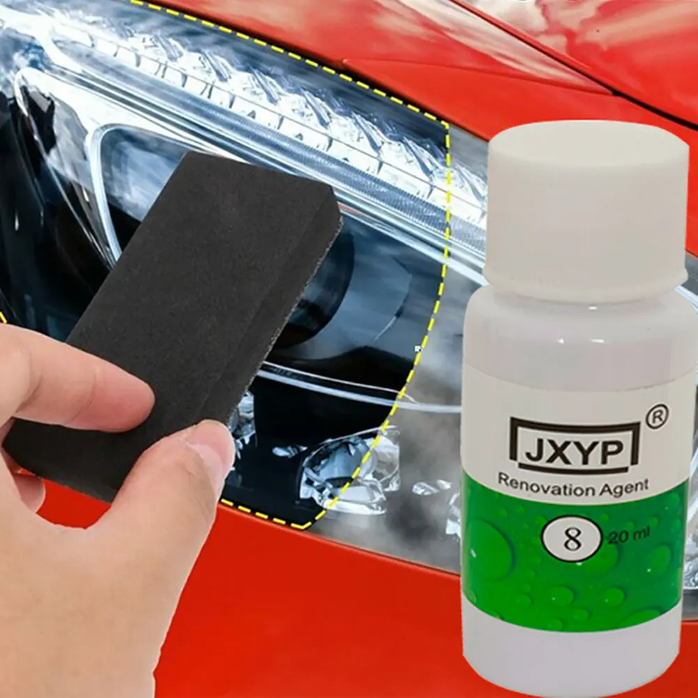 

Car Headlight Repair Coating Solution Repair Kit Oxidation Rearview Coating Headlight Polishing Anti-scratch Liquid