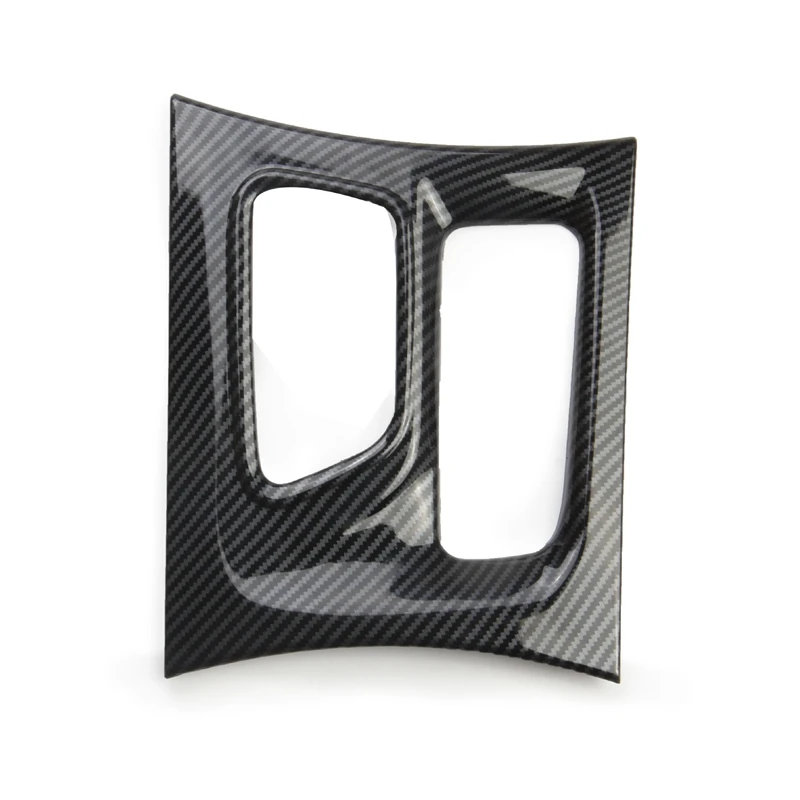 

Car Carbon Fiber Center Console Gear Shift Trim Panel for 2015-2020 Dodge Charger Accessories