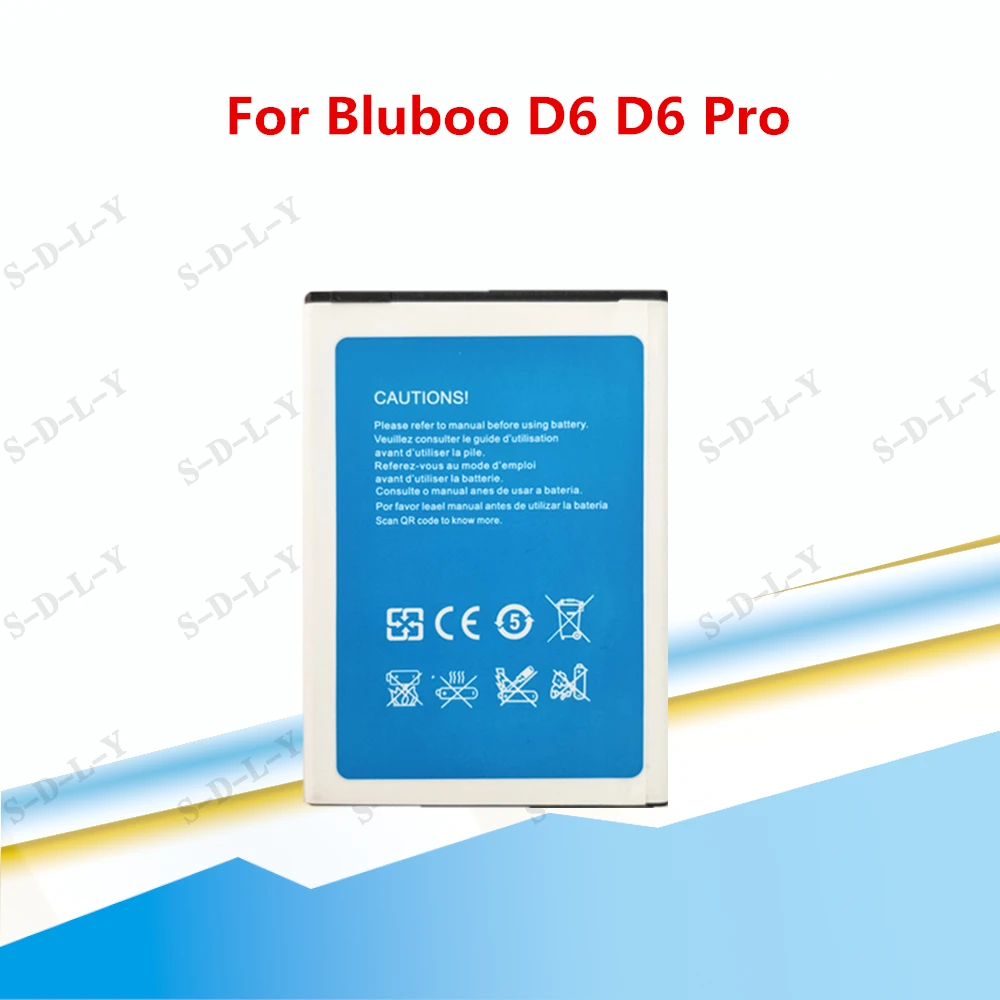 

3.8V 2700mAh BG14 Battery For Bluboo D6 D6 Pro phone High Quality Replacement Batteries Bateria For Bluboo D6 D6 Pro+Tracking