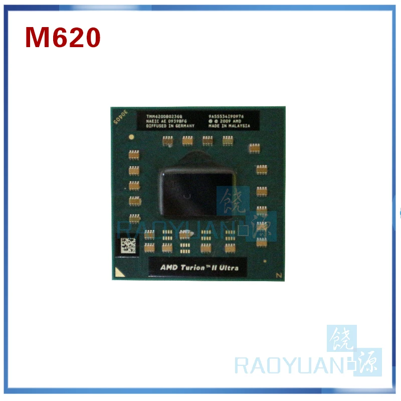 Процессор AMD Turion II Ultra Mobile M620 2,50 GHz 2MB L2 cache Socket S1(S1g3) PGA638 M620 TMM620DBO23GQ TMM620