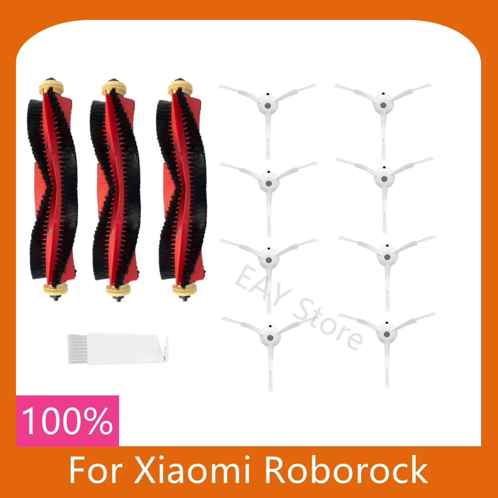 

For Xiaomi Roborock S50 s51 S6 s5max S65 S55 Mijia robot vacuum cleaner accessories main brush side brush detachable accessories