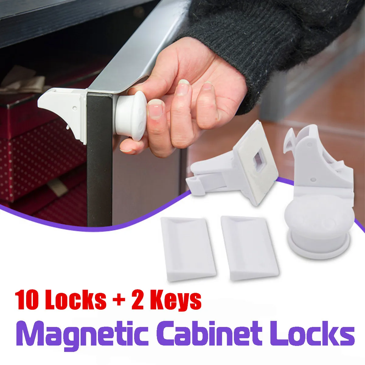 

На возраст от 4 до 12 лет замки + 1-3keys магнитный замок безопасности ребенка детский шкафчик защита двери шкафа ящика безопасности детей, защит...